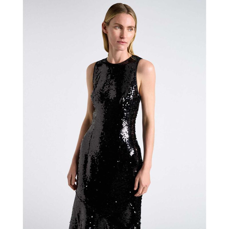 Cue Sequin Shaped Midi Dress image number 3